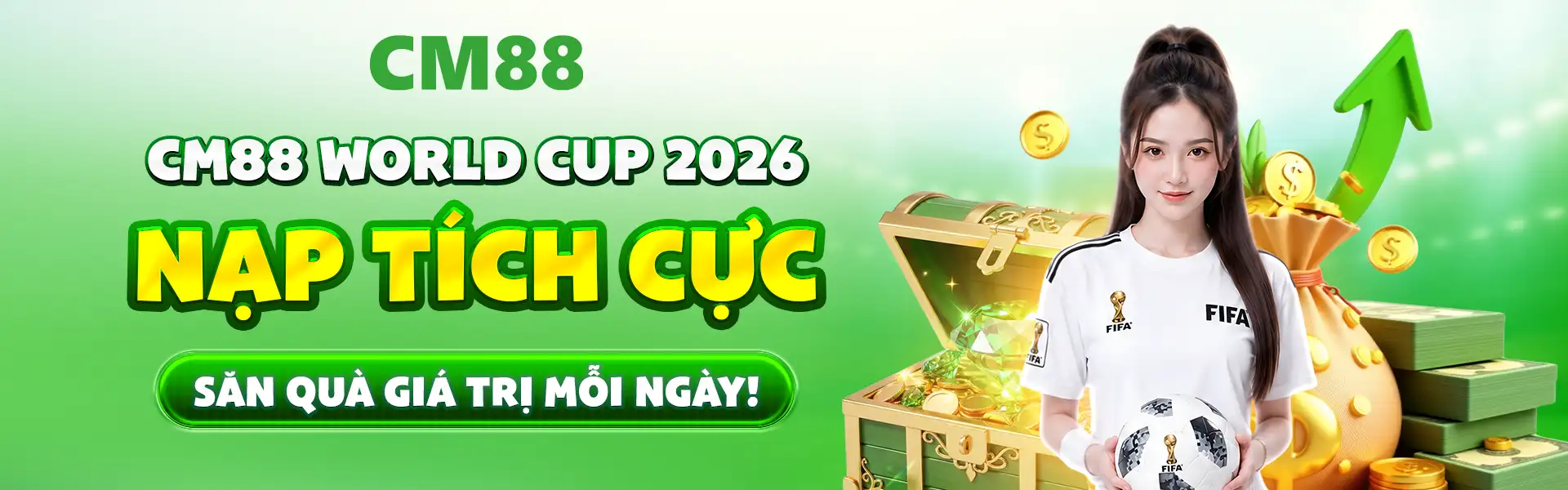 Banner CM88 về nội dung thể thao và casino